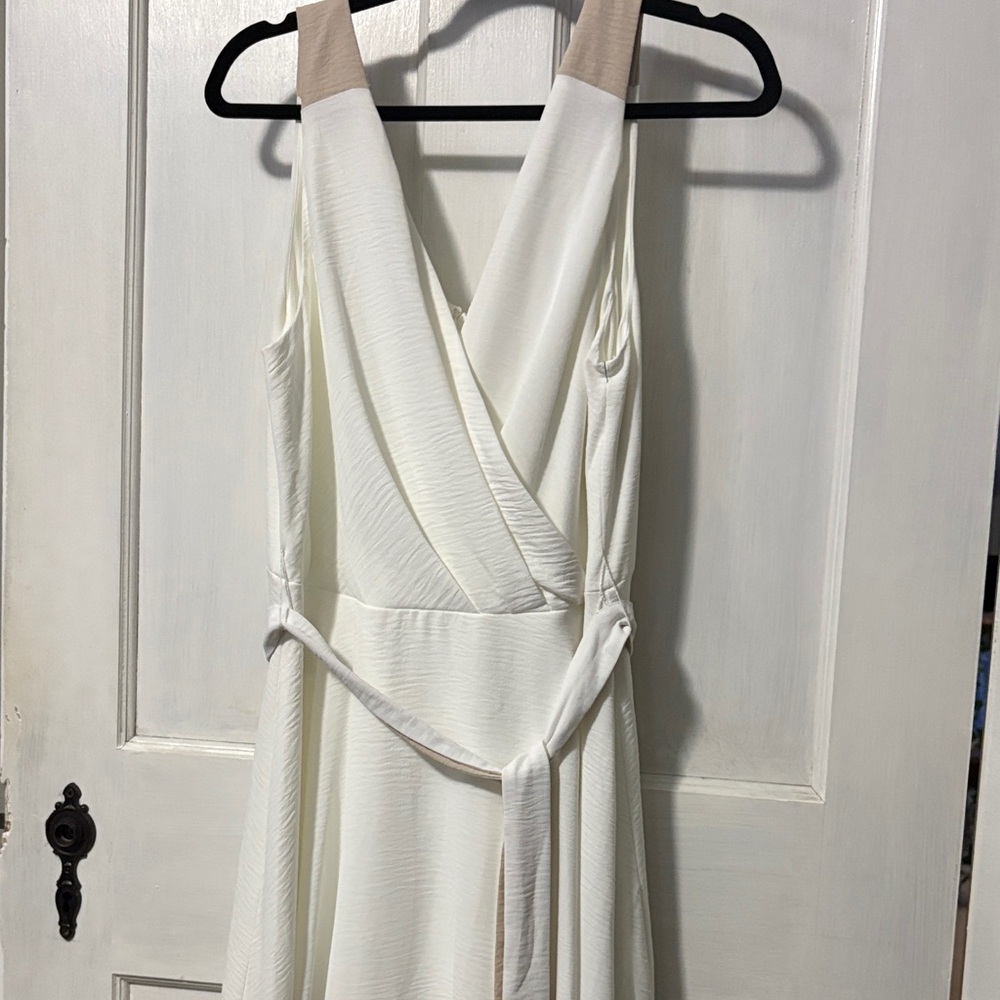 Harper Chic White Backless Dress